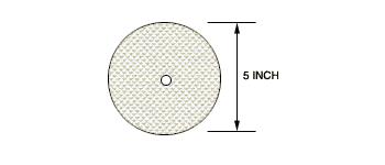 CRL 3M Trizact 5" Cerium PSA Polishing Disc