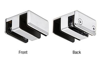 CRL Polished Chrome Replacement Top Guide for Essence Series Sliding Door Kit