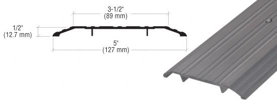 CRL Bronze Saddle Threshold 5" Wide 1/2" High - 73 in Long