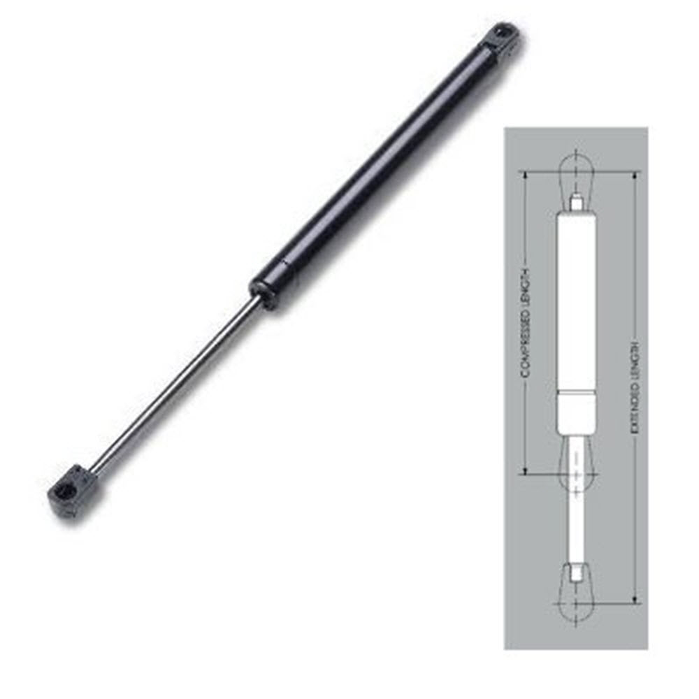 Set of Two C16-04270 Gas Spring/Prop/Strut/Shock Struts with 17" extended length x 11" compressed length and 45 LB Pressure (90 LB Pressure per Set)