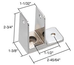 CRL 1-1/32" One Ear Bracket for Restroom Partitions