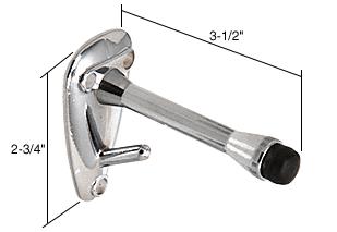 CRL Bumper Hook for Restroom Partitions