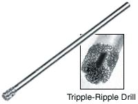 1.1 mm Triple Ripple Diamond Drill - 1 Per Package