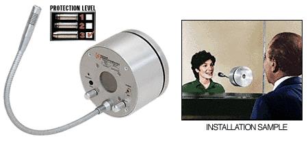 CRL 115V AC Protection Level 3 Deluxe Thru-Glass Two-Way Electronic Communicator | REPLACED BY TTU1ABX
