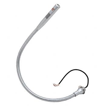 Norcon Communications C99 Gooseneck Microphone Silver Wired Standard