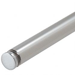 CRL Polished Stainless 72" Tube With (1) End Cap