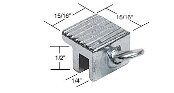 Window Thumbscrew Lock, Mill - Package