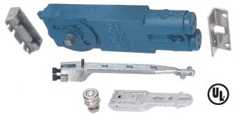 CRL Jackson Adjustable Spring Power 105 Degree Non Hold-Open Overhead Concealed Door Closer With "H" Hardware Package For One Inch Top Rail - REPLACEMENT PART 21101A17