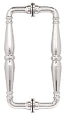 CRL Polished Nickel 8" Victorian Style Back-to-Back Pull Handle