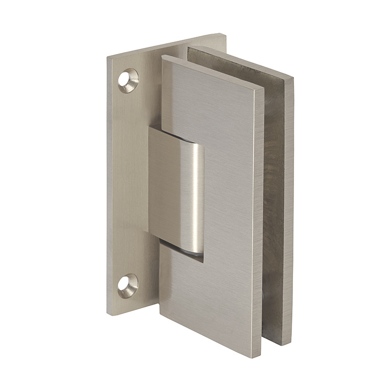 CRL Vienna 037 Series Brushed Nickel Wall Mount Shower Door Hinge