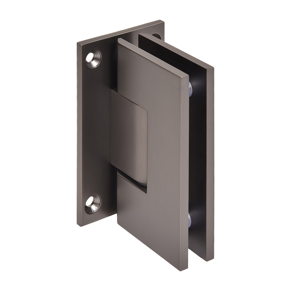 CRL Vienna 037 Series Matte Gun Metal Wall Mount Shower Door Hinge