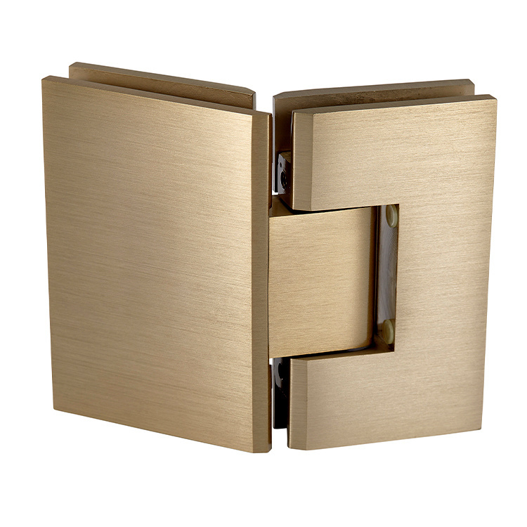 CRL Vienna 045 Series Brushed Bronze 135&#176; Glass-to-Glass Hinge