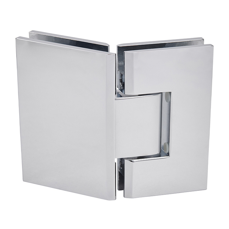 CRL Vienna 045 Series Polished Chrome 135&#176; Glass-to-Glass Hinge