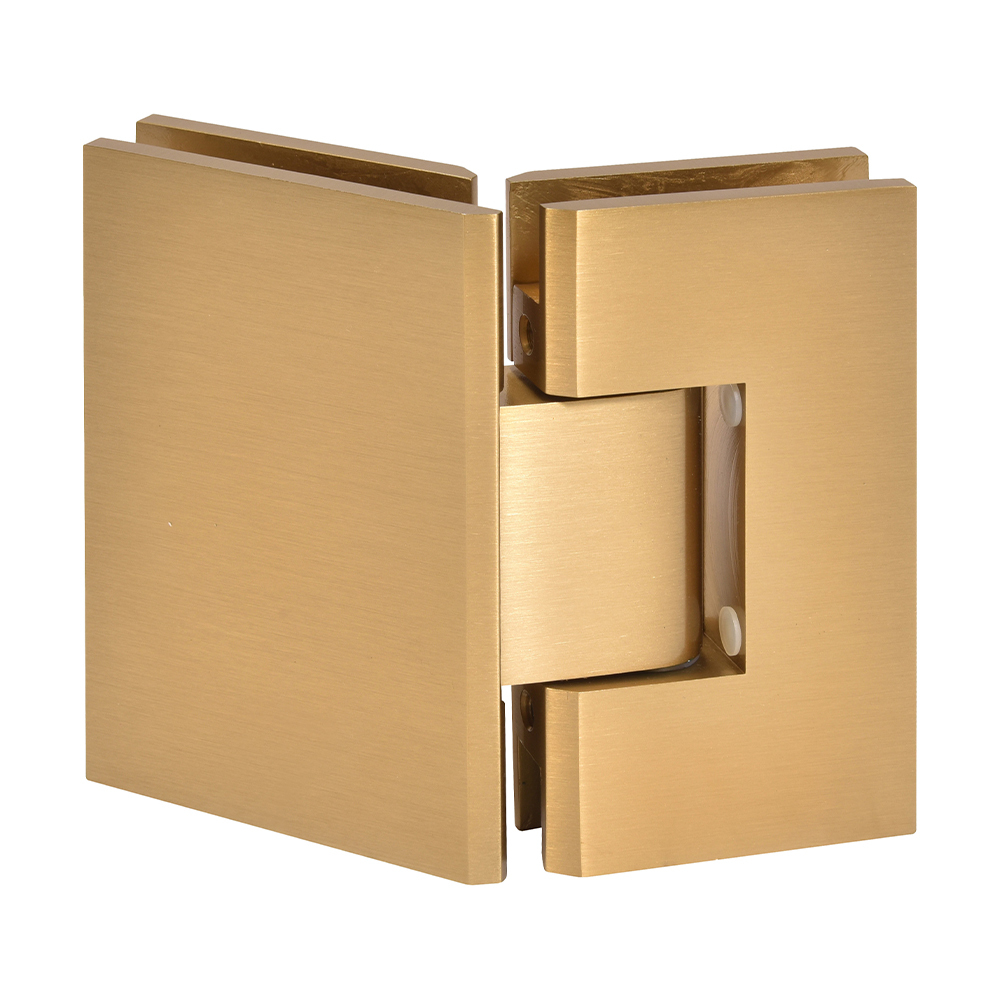 CRL Vienna 045 Series Modern Gold 135&#176; Glass-to-Glass Hinge