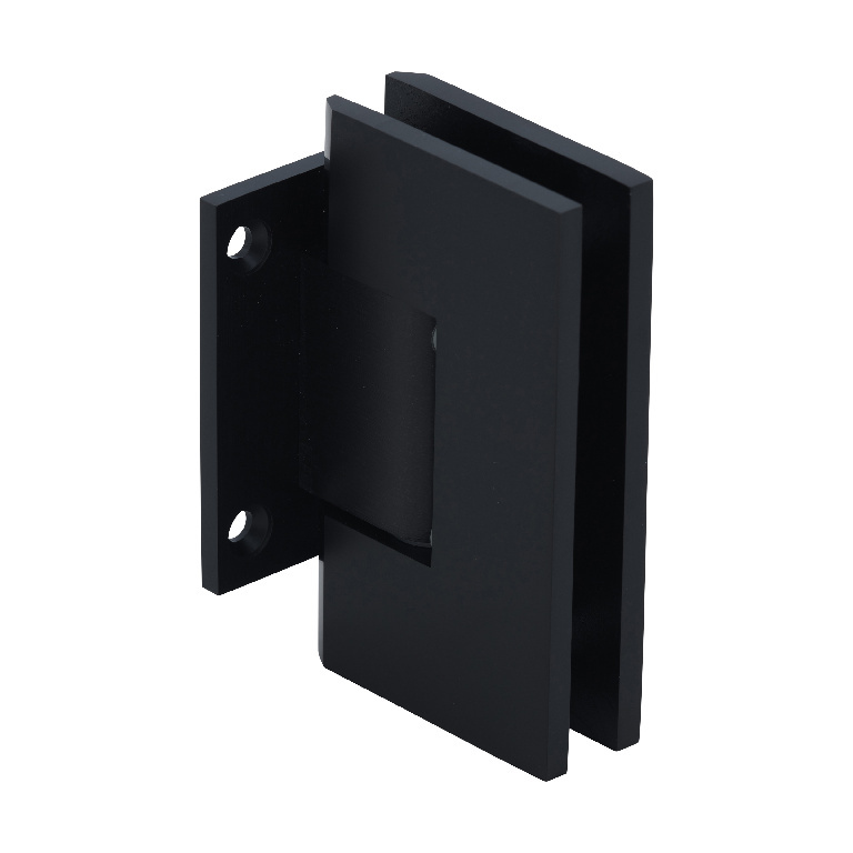 CRL Vienna 074 Series Oil Rub Bronze Short Back Plate Wall Mount Shower Door Hinge