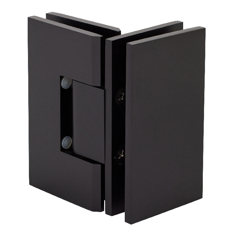 CRL Vienna 092 Series Oil Rub Bronze 90&#176; Glass-to-Glass Hinge