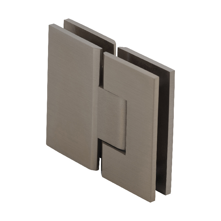CRL Vienna 180 Series Brushed Bronze Glass-to-Glass Hinge