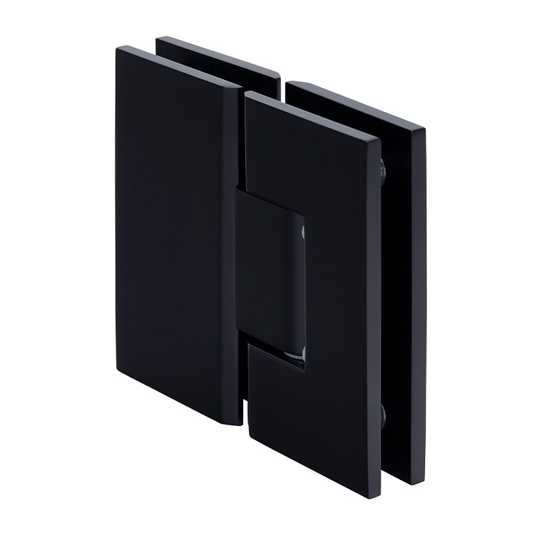 CRL Vienna 180 Series Matte Black Glass-to-Glass Hinge