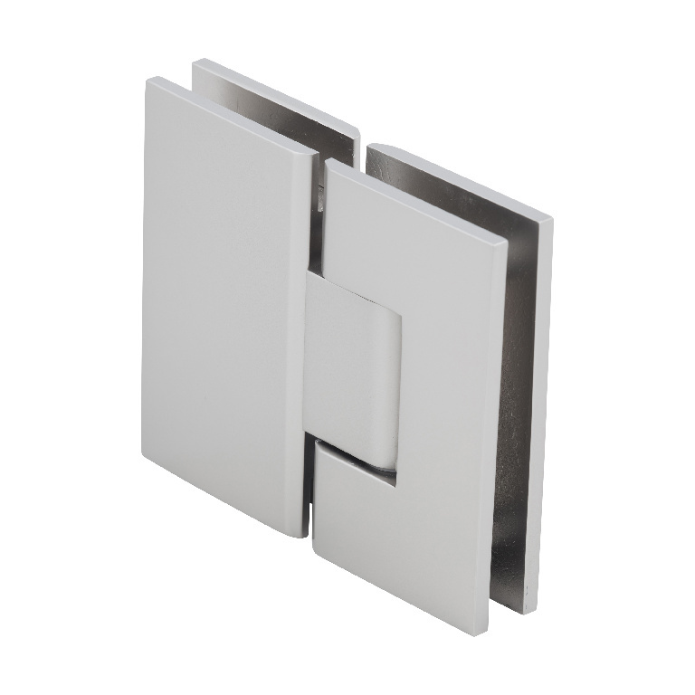 CRL Vienna 180 Series Satin Nickel Glass-to-Glass Hinge