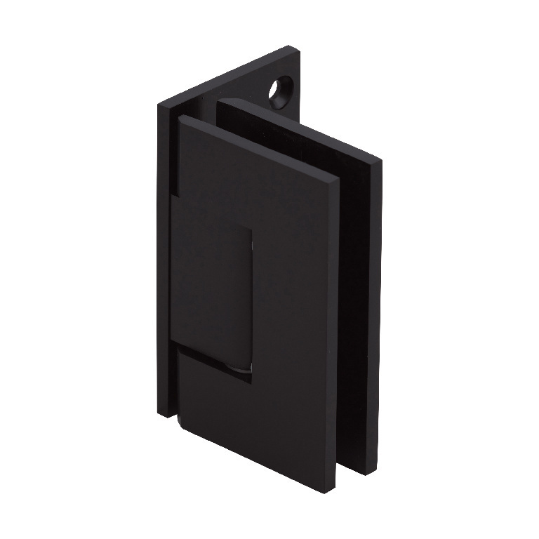 CRL Oil Rubbed Bronze Vienna 044 Series 5º Pre-Set Wall Mount Offset Back Plate Hinge