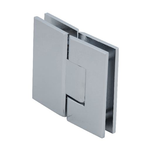 CRL Vienna 580 Series Polished Chrome Glass-to-Glass Hinge with Internal 5 Degree Pin