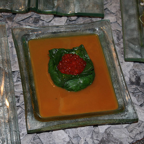 Venetian Cast Glass Sushi Platter - Low Bowl Series