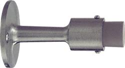 CRL Aluminum Wall Mounted Heavy-Duty Door Stop