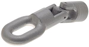 CRL 45&#186; Universal Joint with Pole Eye for 3/8" Spline Size