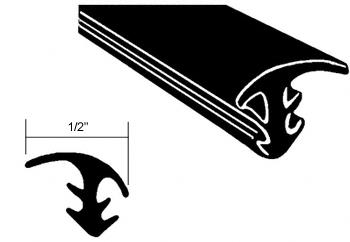 CRL Universal Windshield Filler Strip - 100 ft Roll