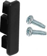 CRL Flush End Cap For WPR2 Rail
