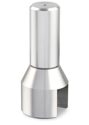 Wire Suspension Vertical Wire Connector & Shelf Clip Assembly- Holds 1/2" of Material, 2-1/4" Length