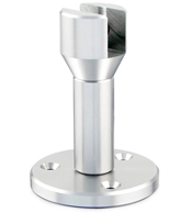 Wire Suspension Shelf Clip, Barrel & Wall Mount Bracket Assembly, Holds 3/8" Panel