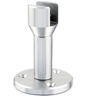 Wire Suspension Shelf Clip, Barrel & Wall Mount Bracket Assembly, Holds 1/2" Panel
