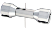 Wire Suspension Horizontal Wire Connector & Shelf Clip Assembly - Holds 1/8" Panel