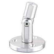 Wire Suspension Threaded Wire Connector, Turnbuckle, Pulley Hinge & Wall Mount Bracket Assembly