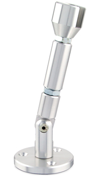 Wire Suspension Turnbuckle Adjustable, Shelf Clip, Pulley Hinge & Wall Mount Bracket Assembly, Holds 1/4" Panel
