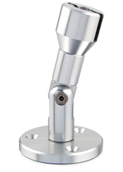 Wire Suspension Turnbuckle Adjustable, Shelf Clip, Pulley Hinge & Wall Mount Bracket Assembly, Holds 1/8" Panel