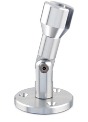 Wire Suspension Turnbuckle Adjustable, Shelf Clip, Pulley Hinge & Wall Mount Bracket Assembly, Holds 1/4" Panel