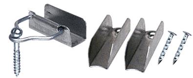 Mill Window Screen Hardware Kit for 7/16" Frame - Bulk Package