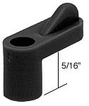 Window Screen Clips, Black, Plastic, 5/16" - Package | REPLACED BY WSC305BLPK