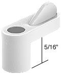 Window Screen Clips, White, Plastic, 5/16"  - Package