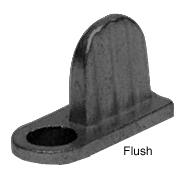 CRL Flush Black Die Cast Window Screen Clip - Package