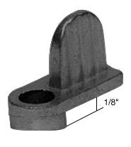 CRL 1/8" Black Die Cast Window Screen Clip - Package