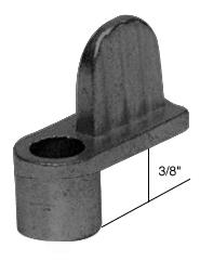 CRL 3/8" Black Die Cast Window Screen Clip - Package