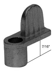 CRL 7/16" Black Die Cast Window Screen Clip - Package