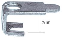 CRL 7/16" Aluminum Casement Screen Clips - Bulk Package