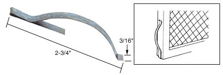 CRL Tension Springs, 3/16" Wide, Flat - Bulk Package
