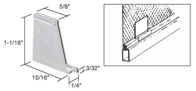 CRL Translucent Plastic Pull Tab - Bulk Package