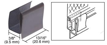 CRL Metal 3/8" Screen Retainer Clip - Bulk Package