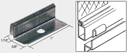 CRL Rivet-On Metal Screen Retainer - Bulk Package